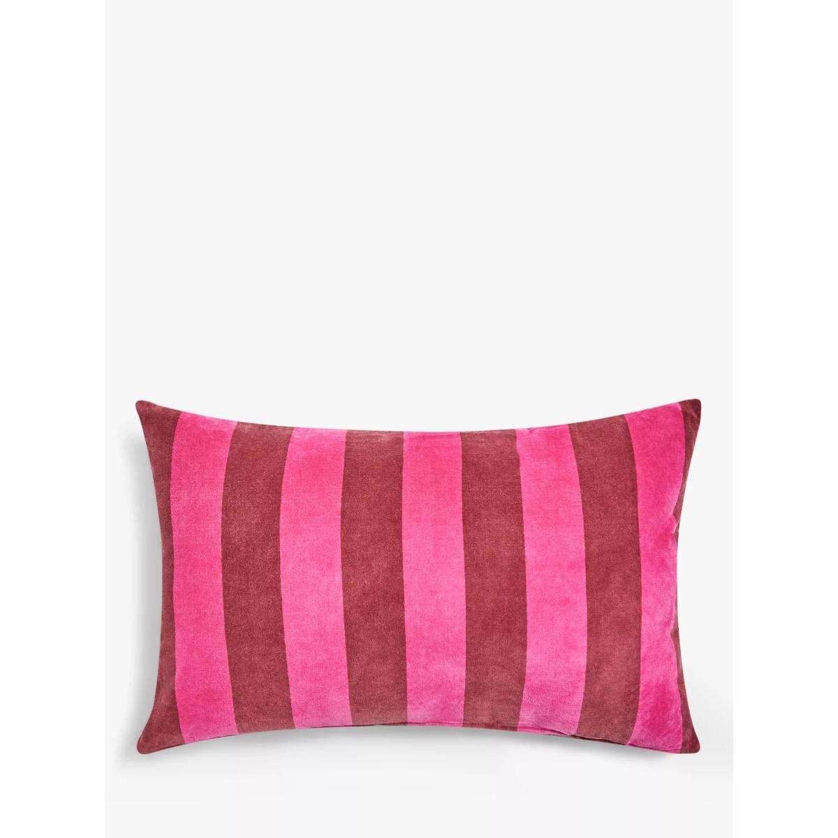 ANYDAY John Lewis & Partners Velvet Stripe Cushion – image 3