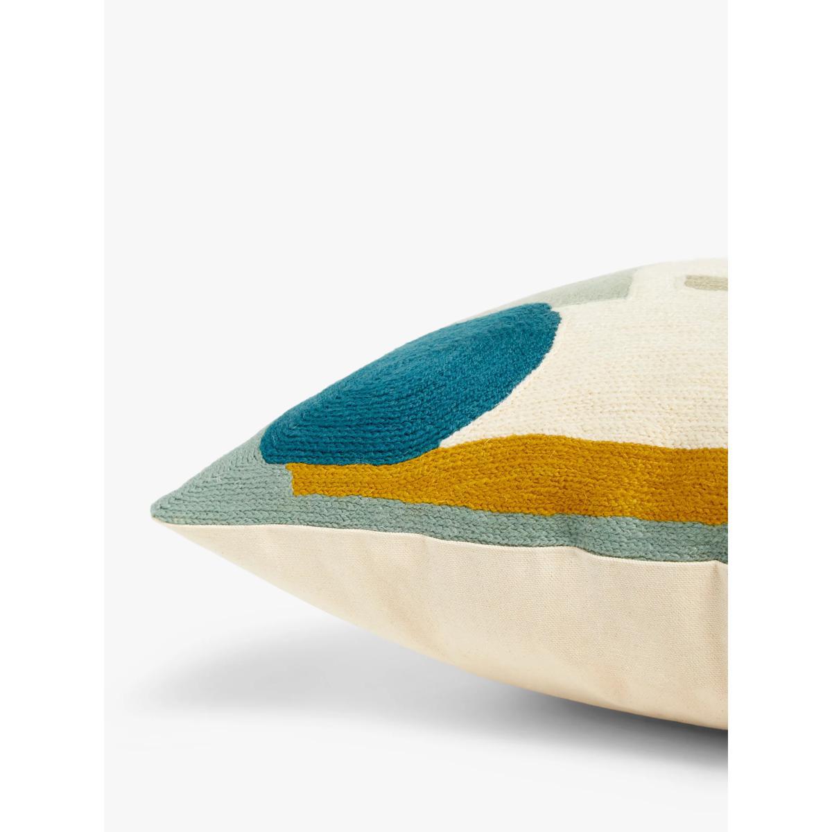 John Lewis & Partners Collage Curve Cushion, Multi – image 3