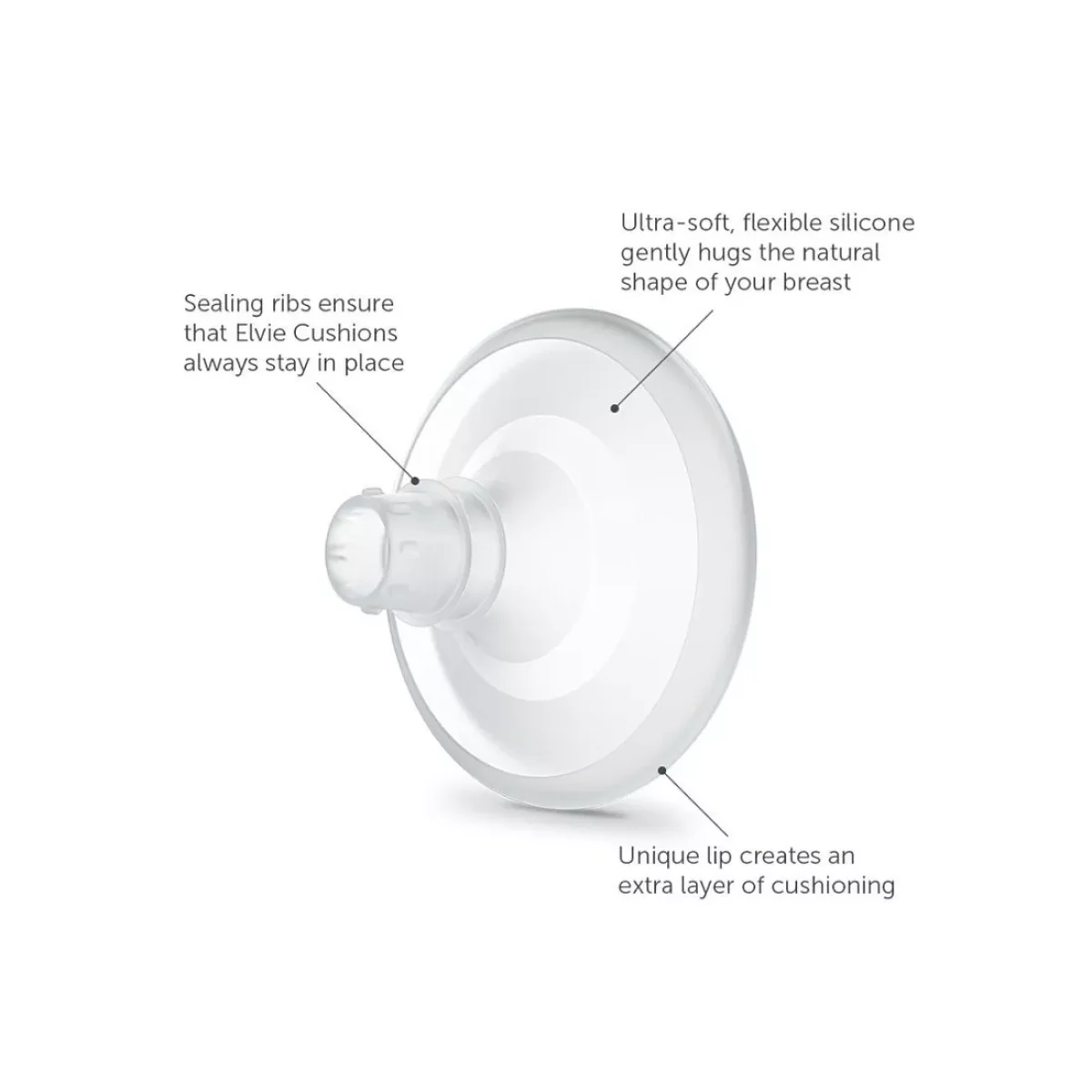 Elvie Silicone Nipple Cushions, Pack of 2 – image 2