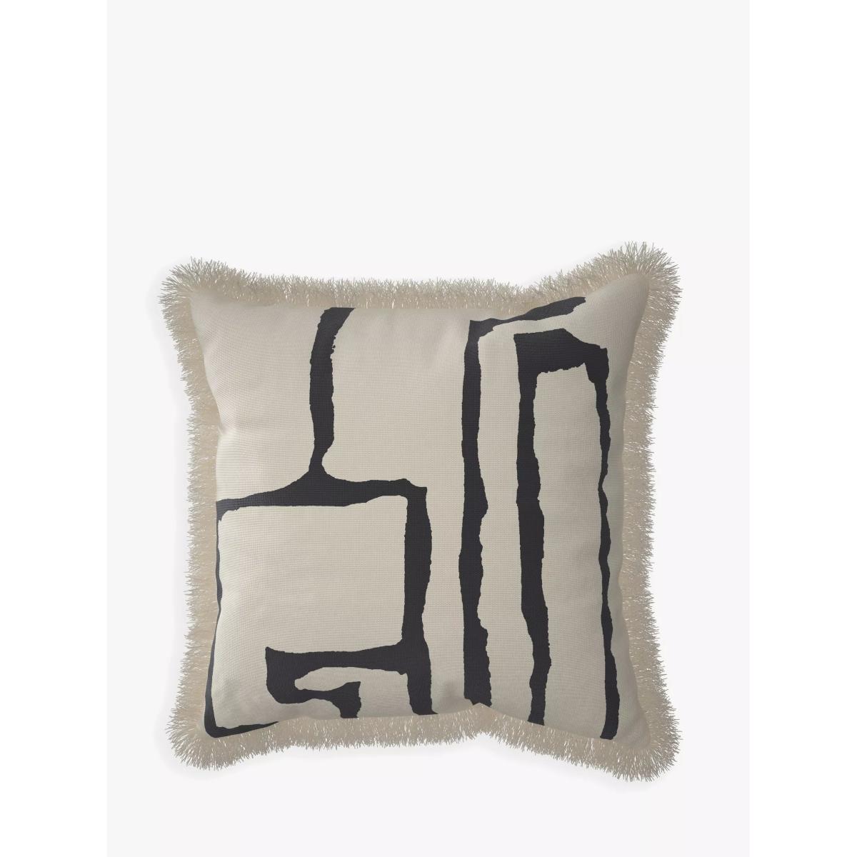 John Lewis Fusion Primitive Print Garden Cushion, 50 x 50cm – image 2