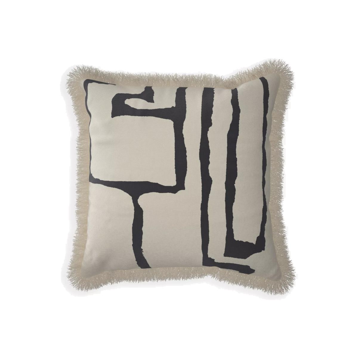 John Lewis Fusion Primitive Print Garden Cushion, 50 x 50cm – image 1