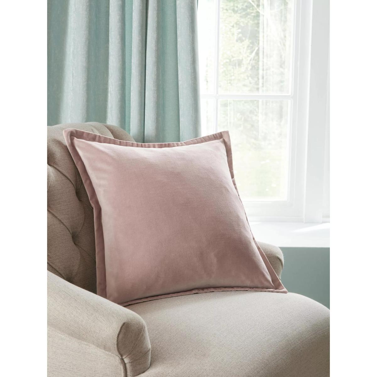 Laura Ashely Hanya Sage Leaf Square Cushion – image 5