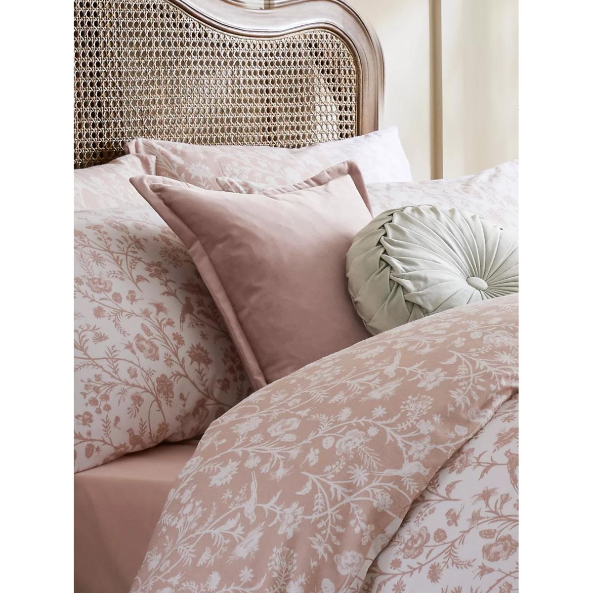 Laura Ashely Hanya Sage Leaf Square Cushion – image 6