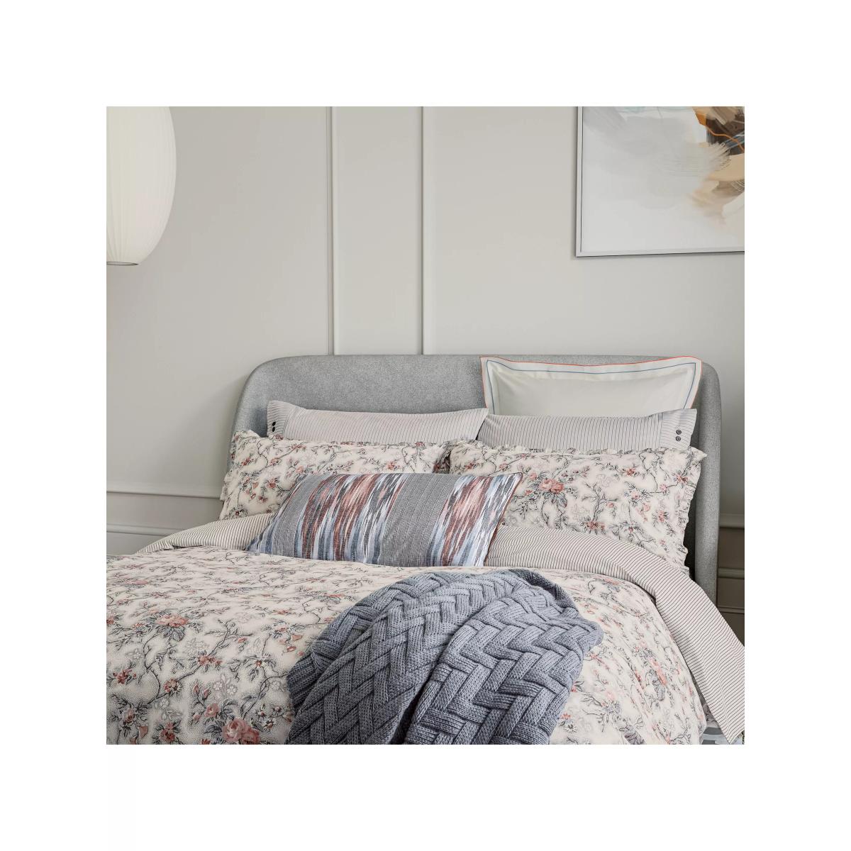 Bedeck of Belfast Estelle Cushion, Light Pink – image 3