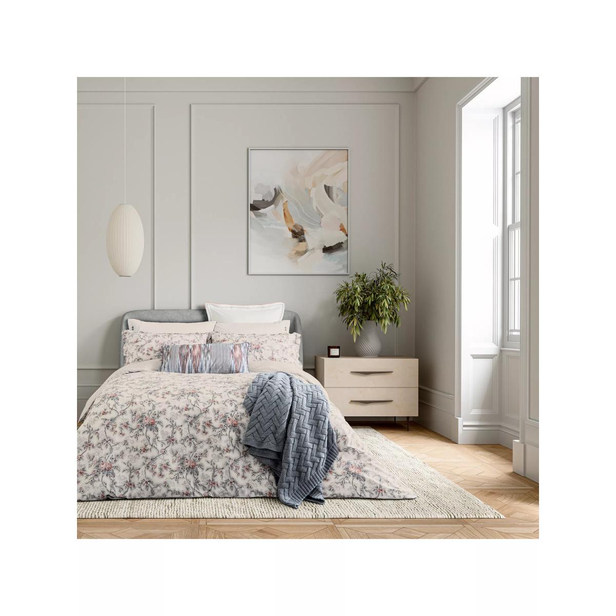Bedeck of Belfast Estelle Cushion, Light Pink – image 4