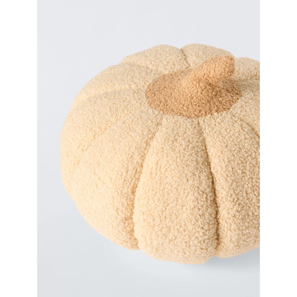 John Lewis Pumpkin Cushion, Cream – image 2