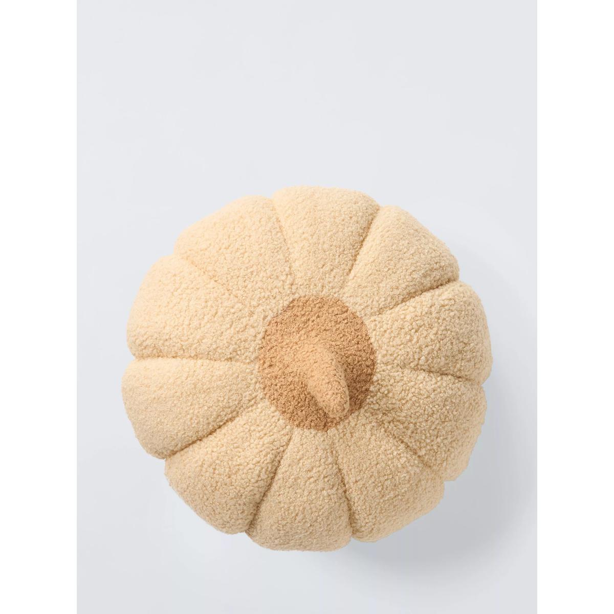 John Lewis Pumpkin Cushion, Cream – image 3