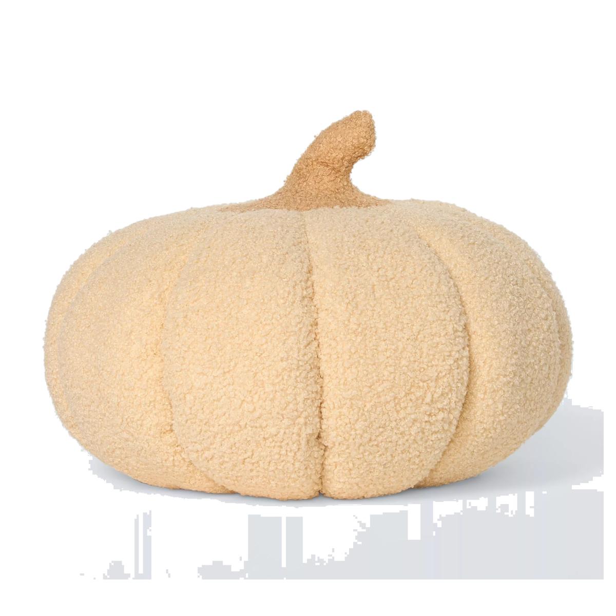 John Lewis Pumpkin Cushion, Cream – image 1