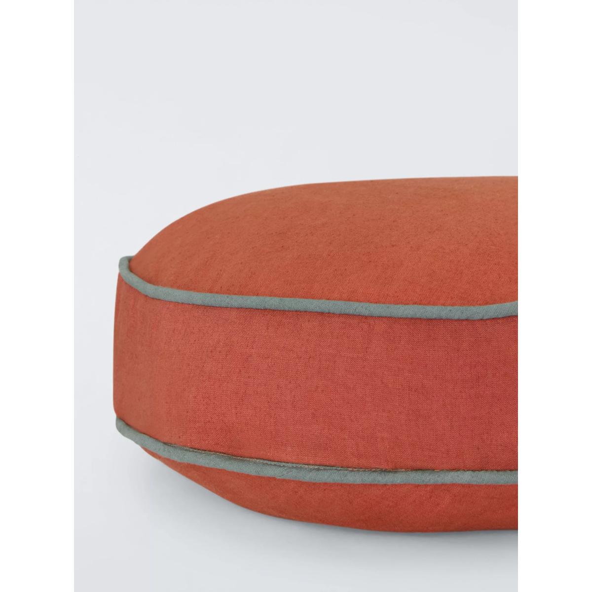 John Lewis Cotton Linen Round Scatter Cushion, 40cm – image 4