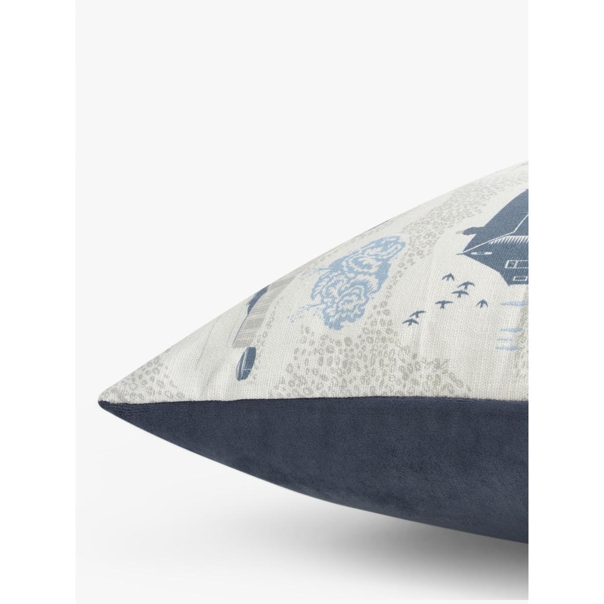 Mini Moderns Dungeness Cushion, Washed Denim – image 3