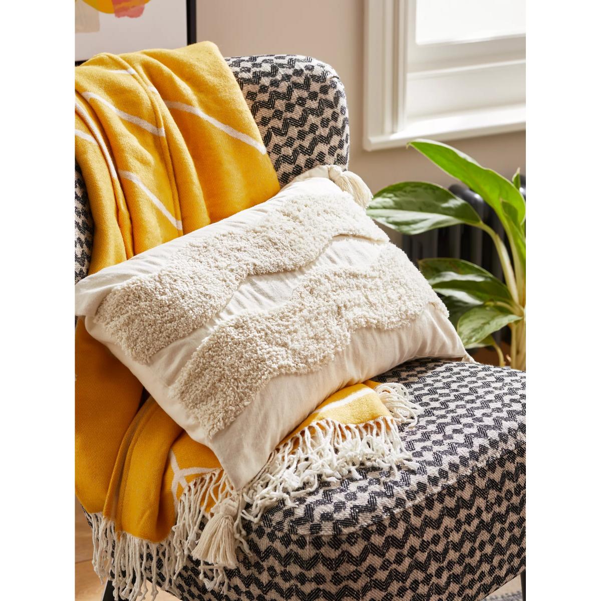 ANYDAY John Lewis & Partners Tufted Waves Cushion – image 2