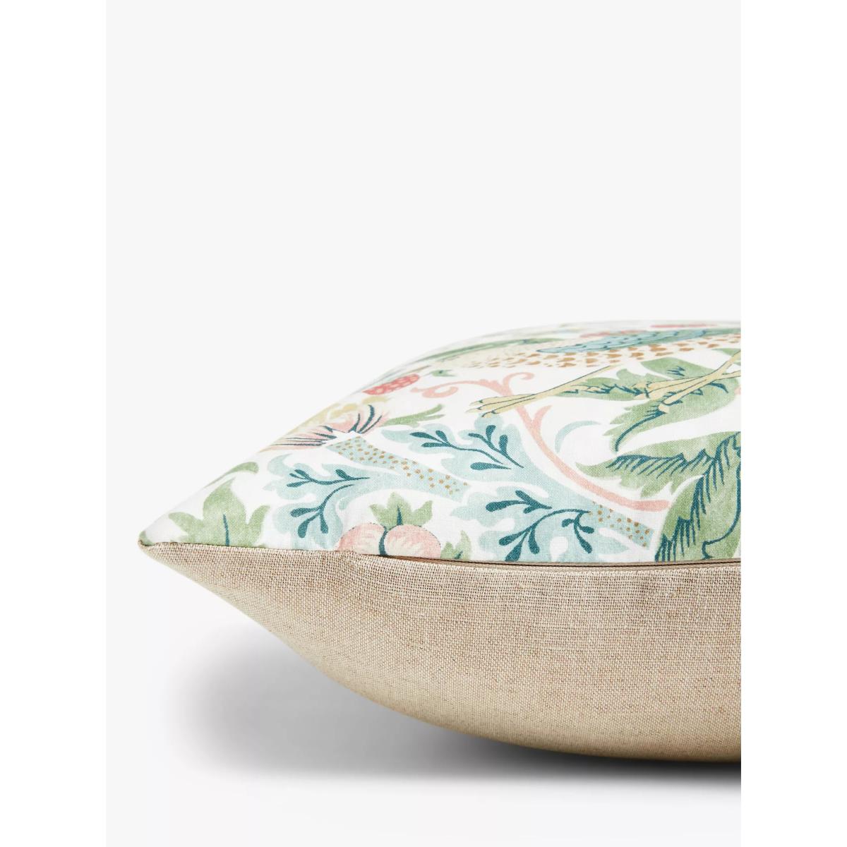Morris & Co. Strawberry Thief Cushion – image 3