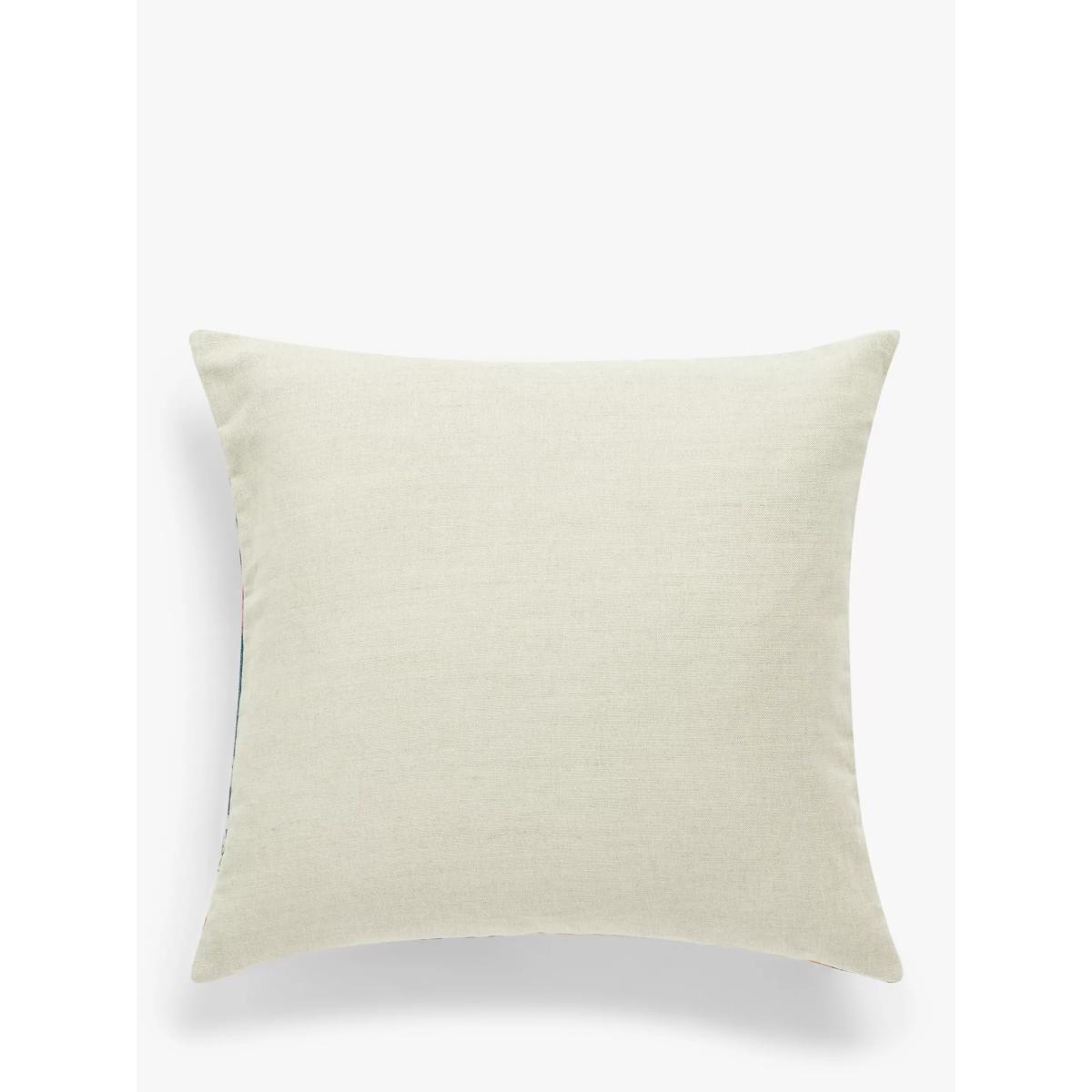 John Lewis & Partners Peony Garden Floral Cushion, Fjord – image 2