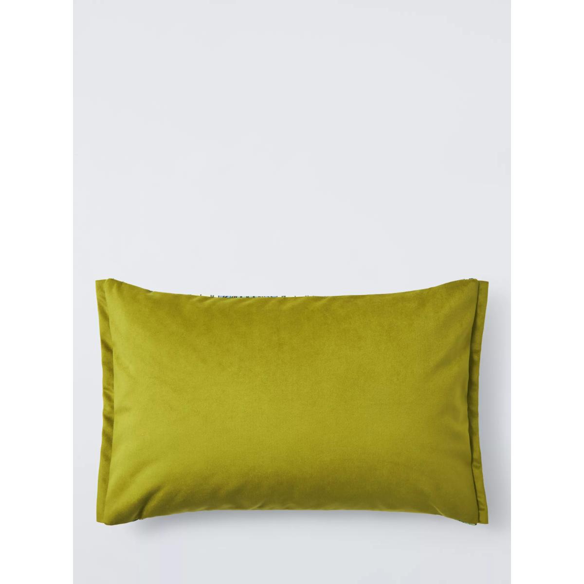 Morris & Co. Tulip and Bird Velvet Cushion – image 2