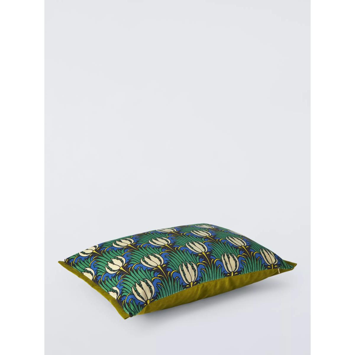 Morris & Co. Tulip and Bird Velvet Cushion – image 3