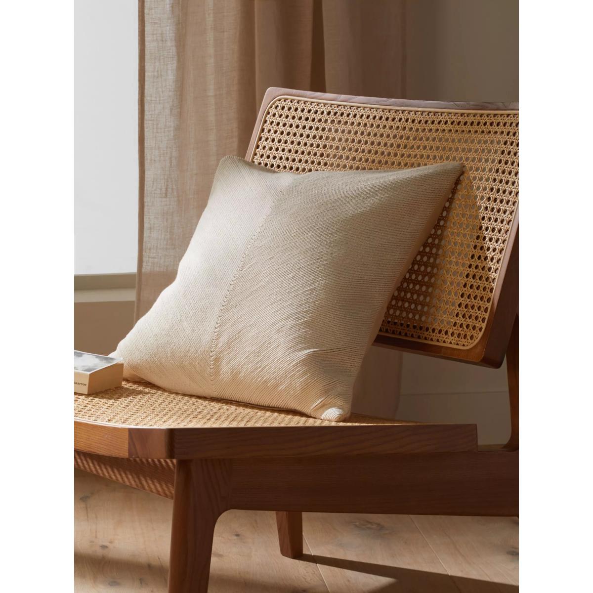 John Lewis Corded Square Cushion – image 2