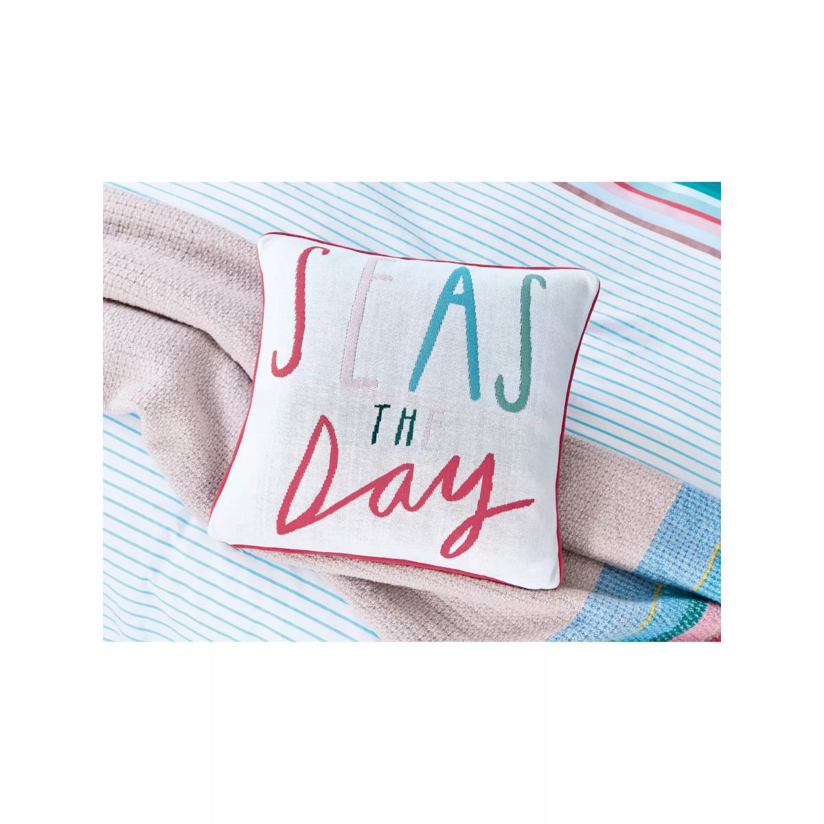 Joules Seas The Day Cushion, Multi – image 2