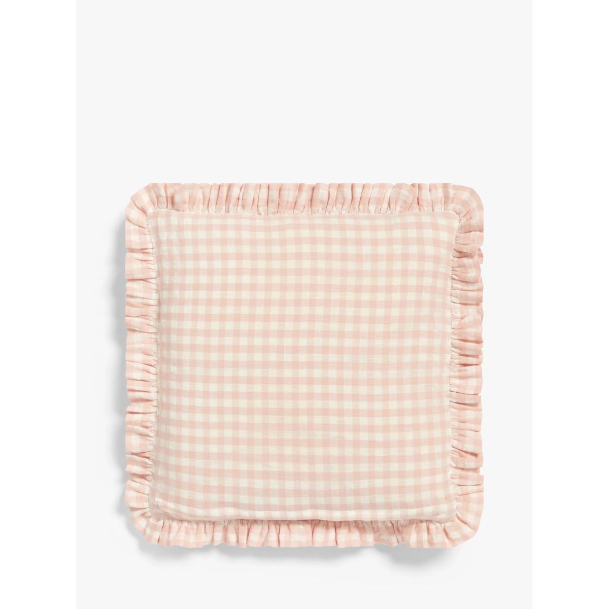 John Lewis ANYDAY Gingham Check Cushion – image 2
