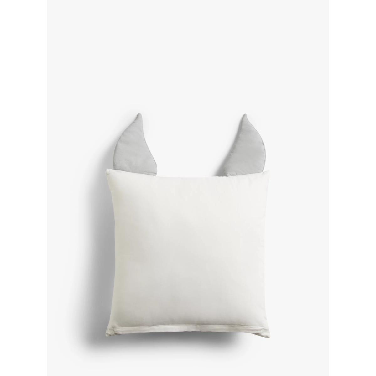 little home at John Lewis Zebra Cushion, Multi – image 2