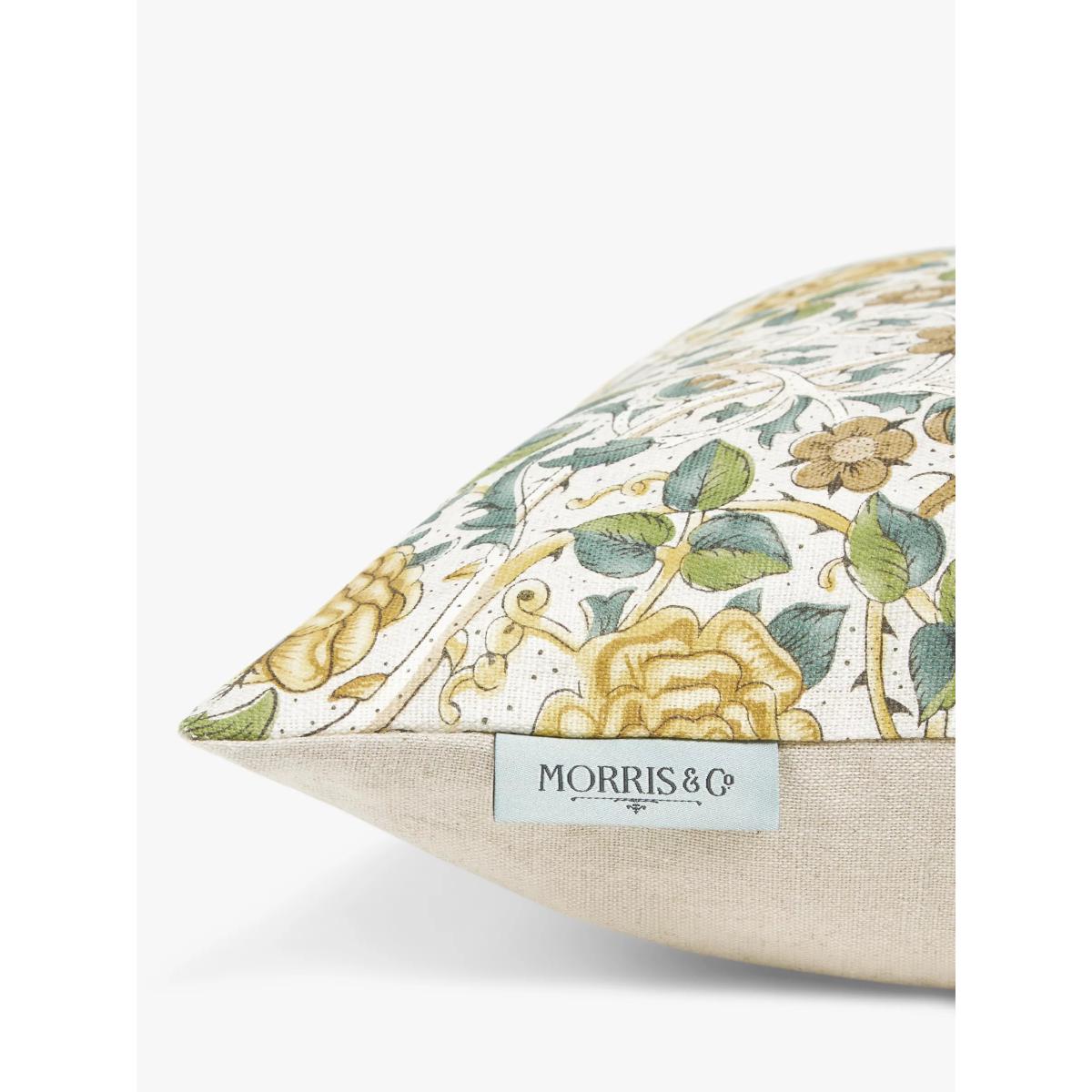Morris & Co. Rose Cushion – image 4