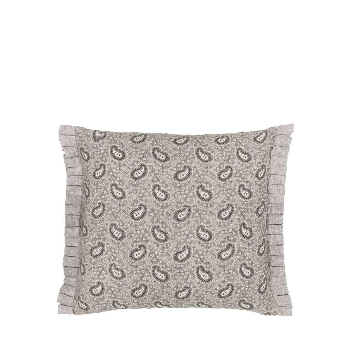 Bedeck of Belfast Cora Cushion, Light Grey – image 2