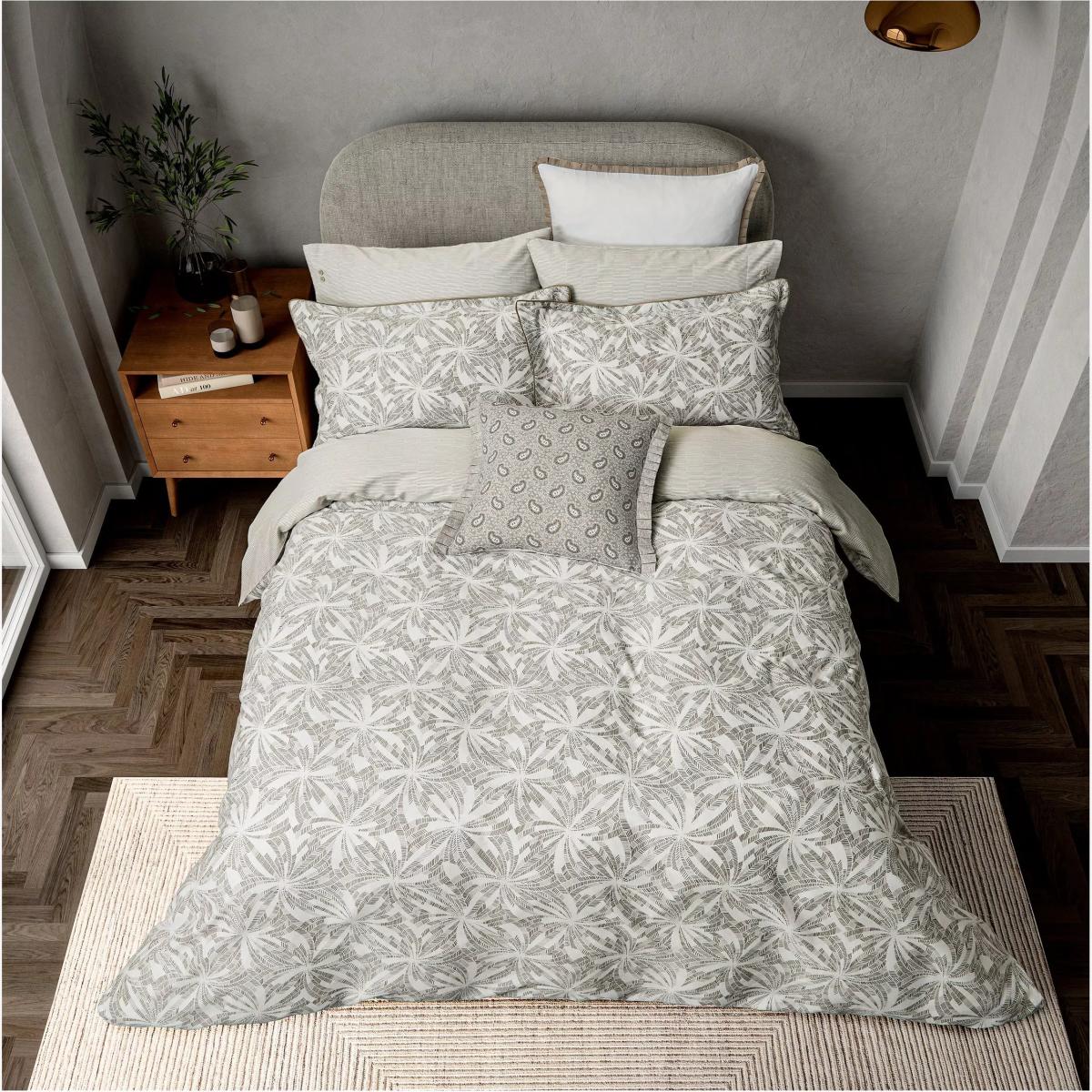 Bedeck of Belfast Cora Cushion, Light Grey – image 1