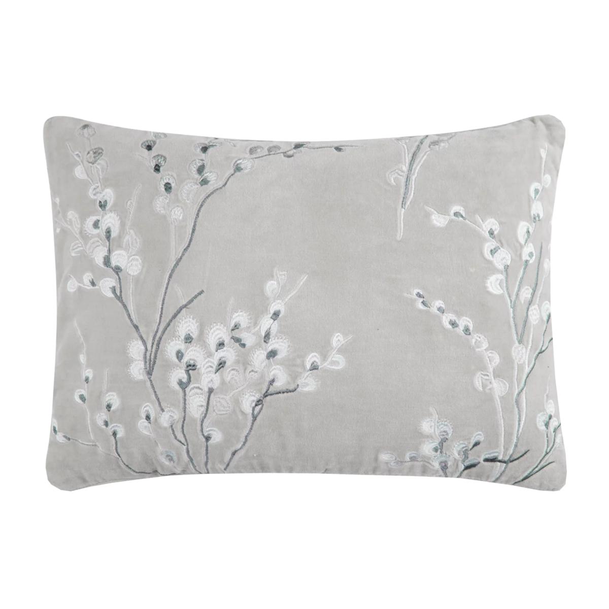 Laura Ashley Pussy Willow Cushion, Steel – image 1