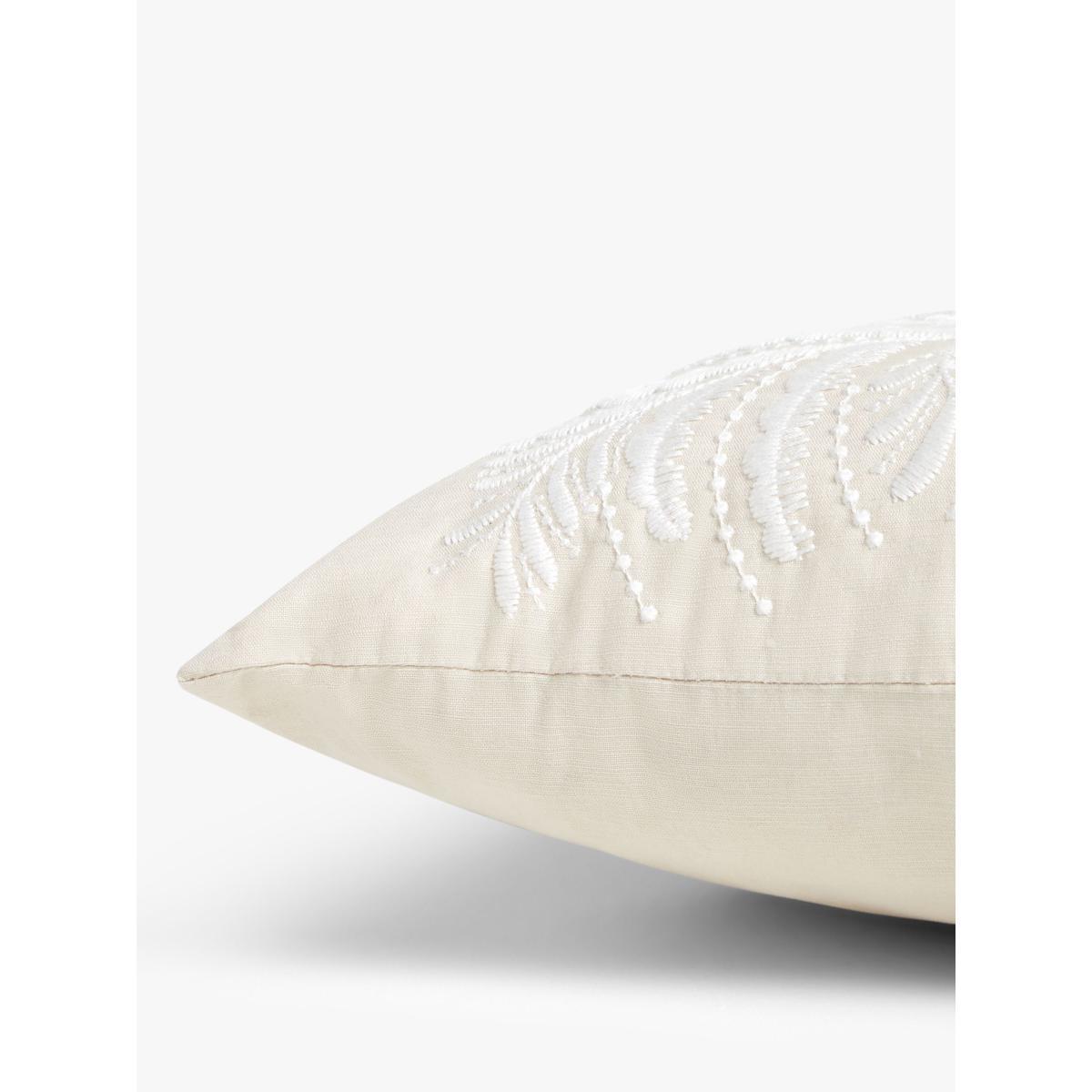 John Lewis & Partners Jouvene Cushion, Natural – image 3