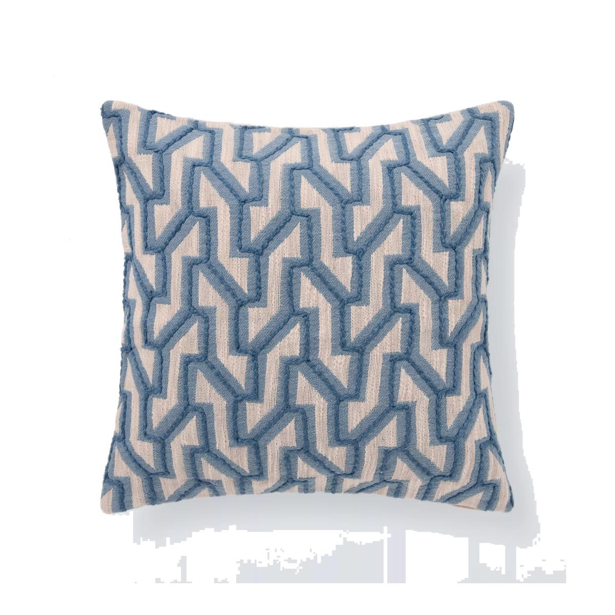 John Lewis Link Cushion, Blue – image 1