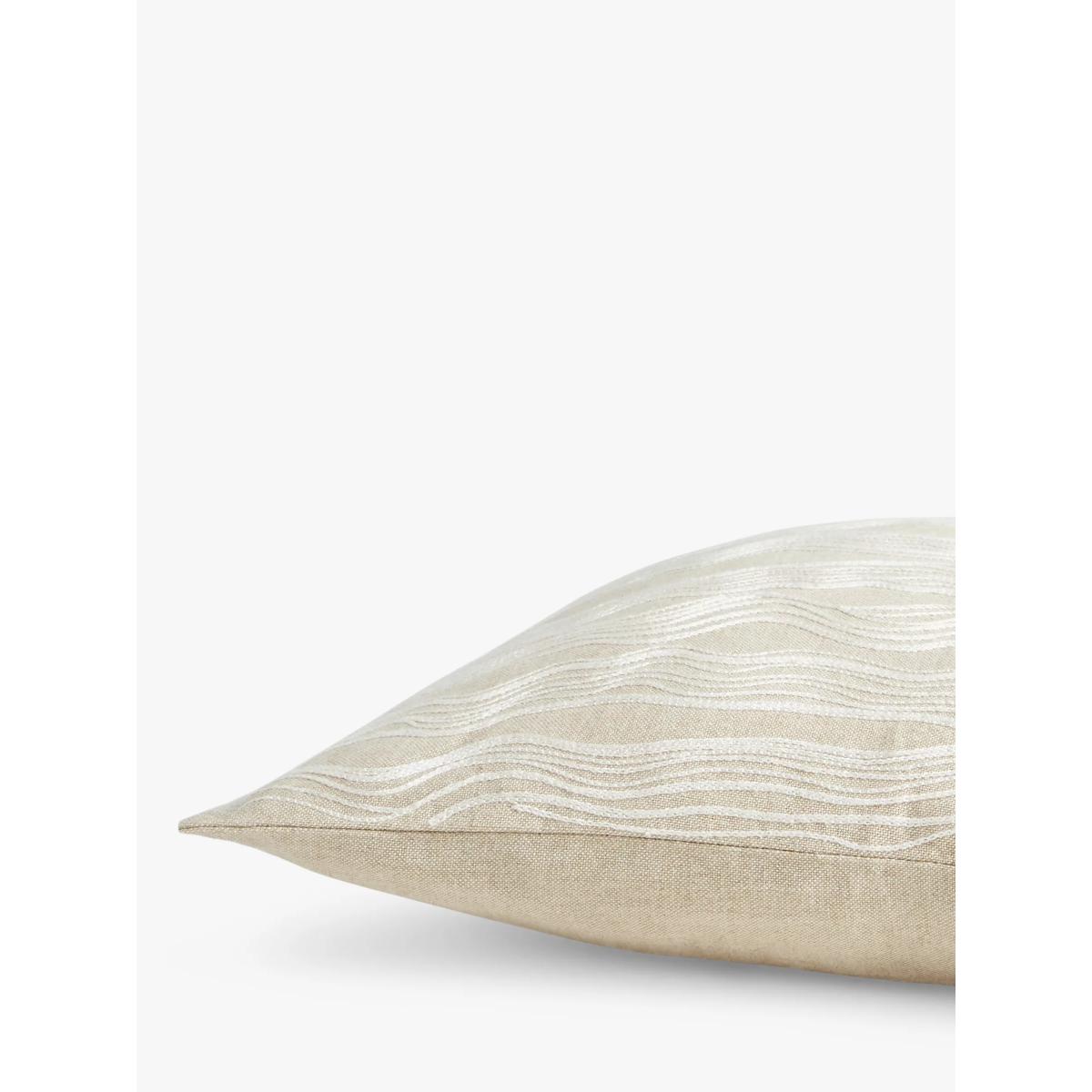 John Lewis Rhythm Cushion, Natural – image 4