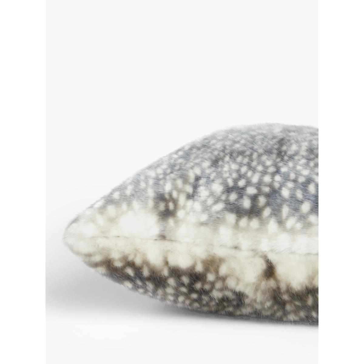 John Lewis & Partners Faux Reindeer Fur Cushion – image 3