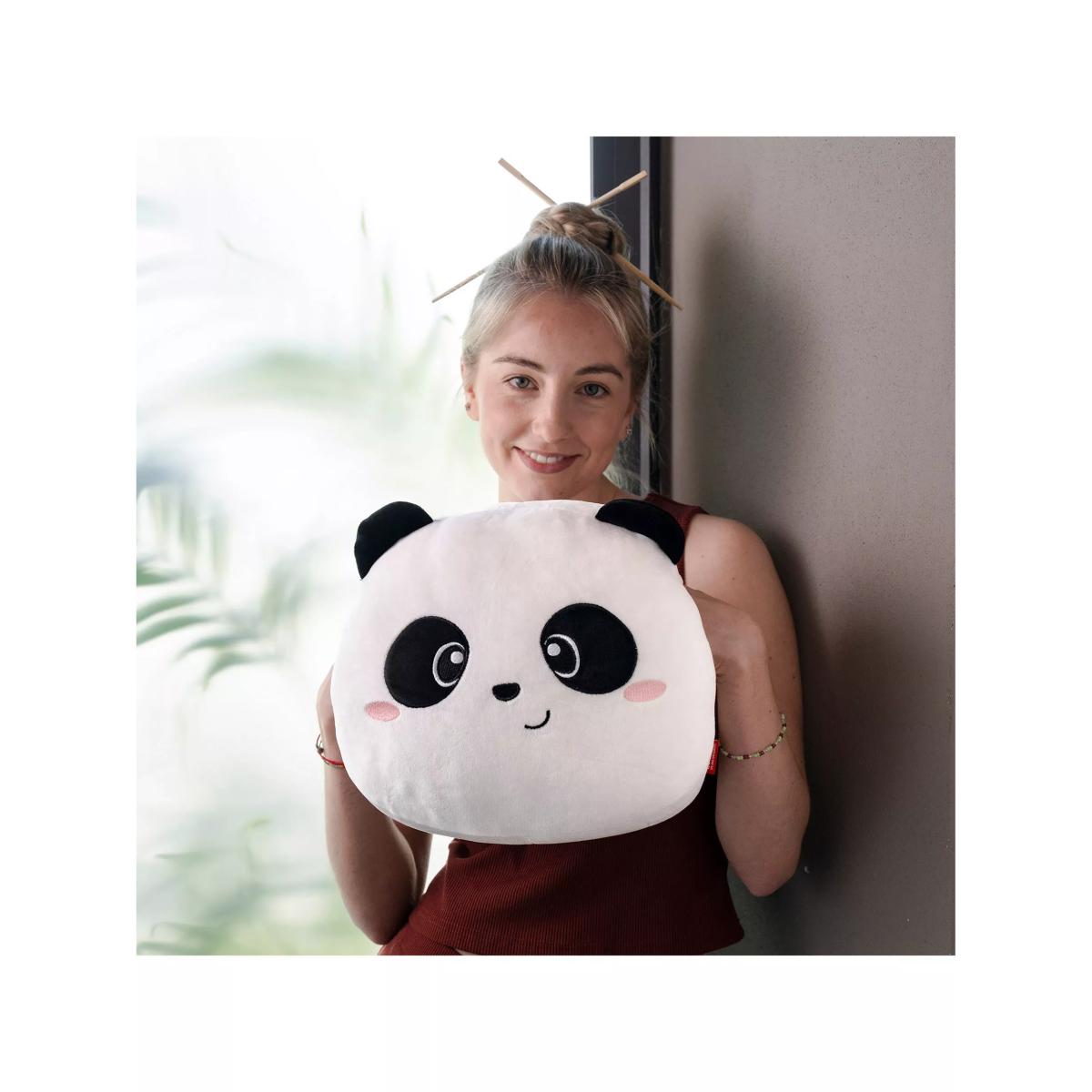 Legami Panda Super Soft! Cushion, Black – image 3
