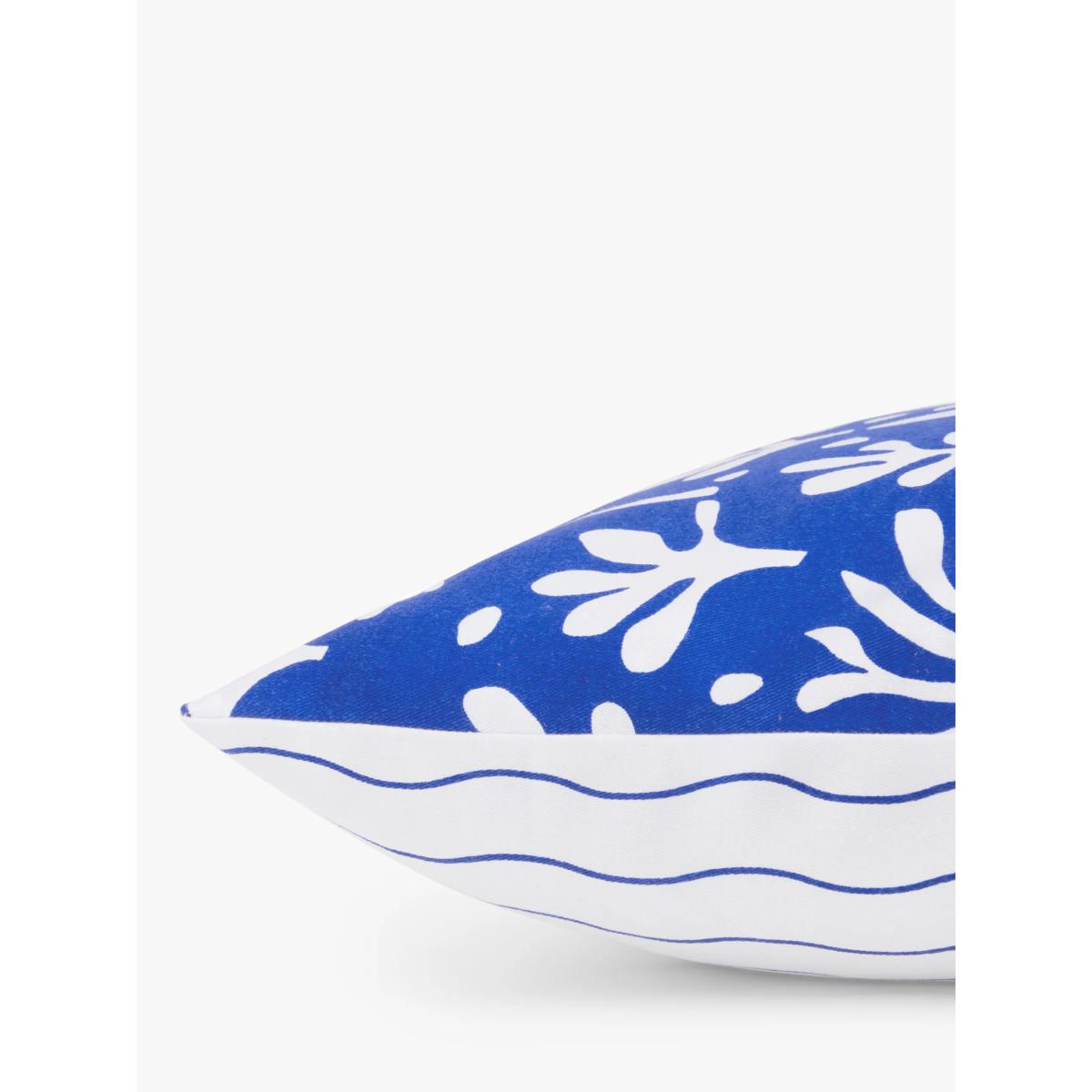 John Lewis Palm Grove Indoor/Outdoor Cushion, Cobalt – image 3