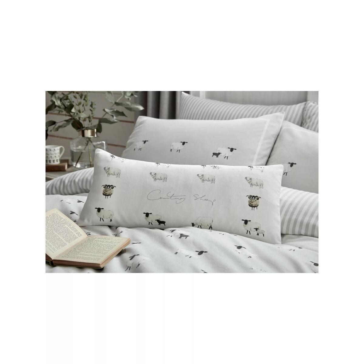 Sophie Allport Counting Sheep Cushion, Natural – image 2