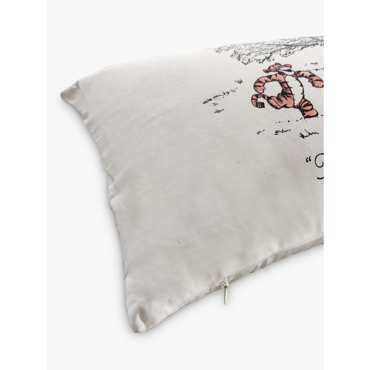 Disney Winnie The Pooh Exploring A Classic Cushion, White/Multi – image 3