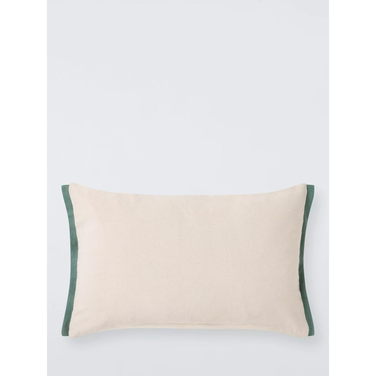 John Lewis Ikat Stripe Cushion, Multi – image 2