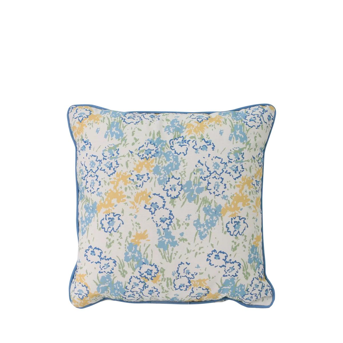 Laura Ashley Conwy Outdoor Cushion, Blue – image 2