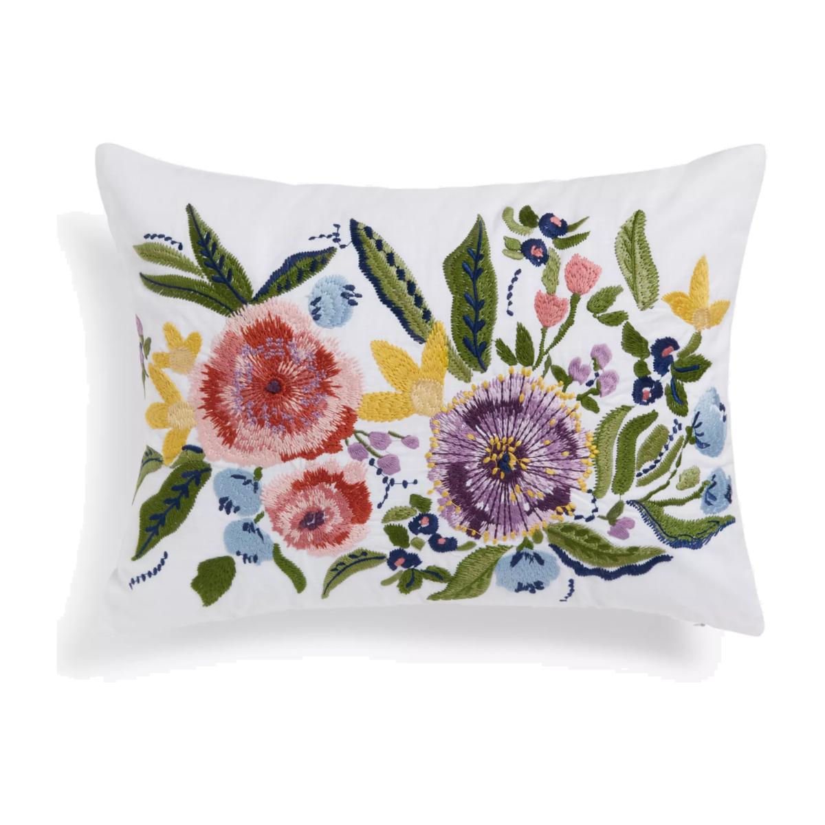 John Lewis Summerhill Meadow Cushion, Multi – image 1
