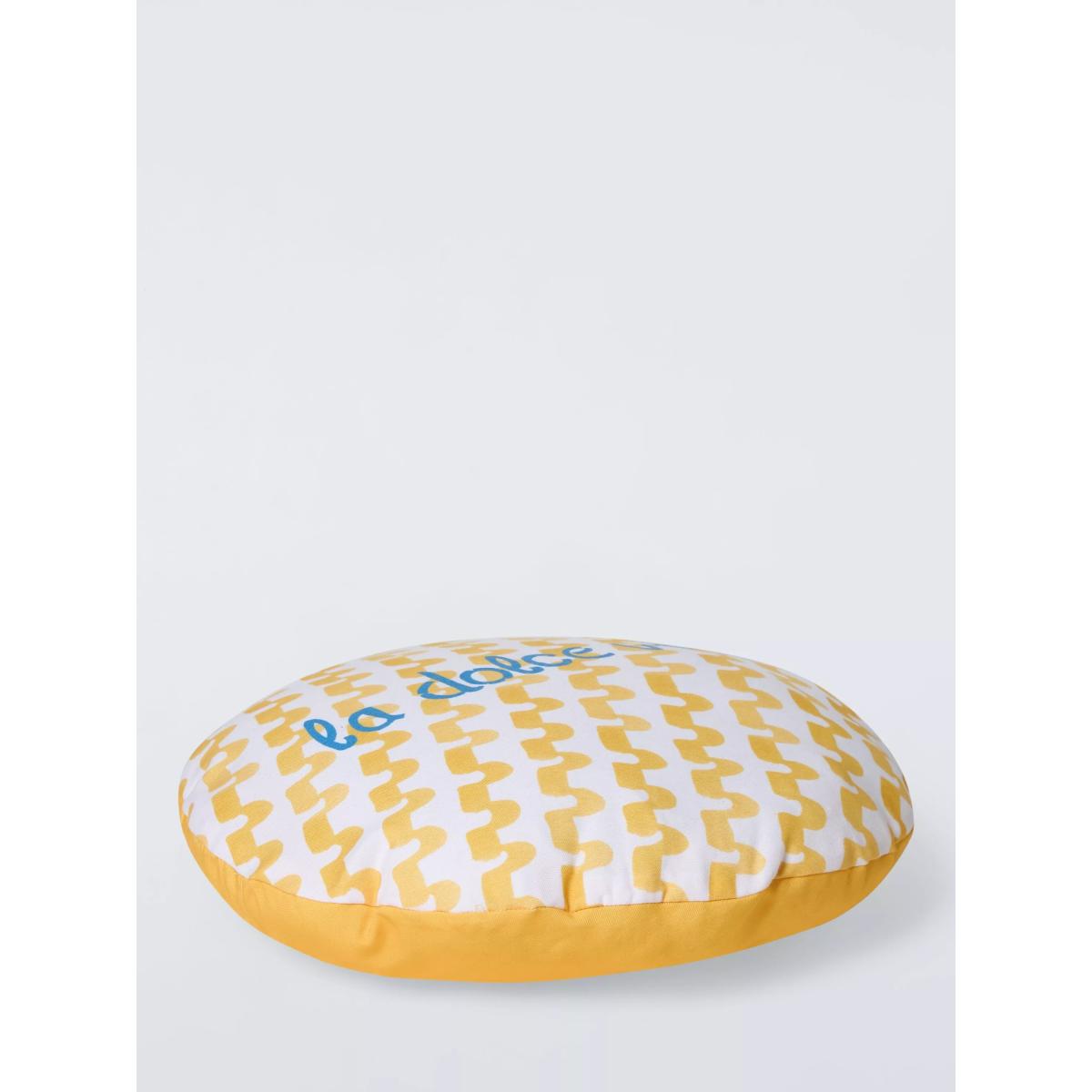 John Lewis Dolce Vita Round Cushion, Mimosa – image 3
