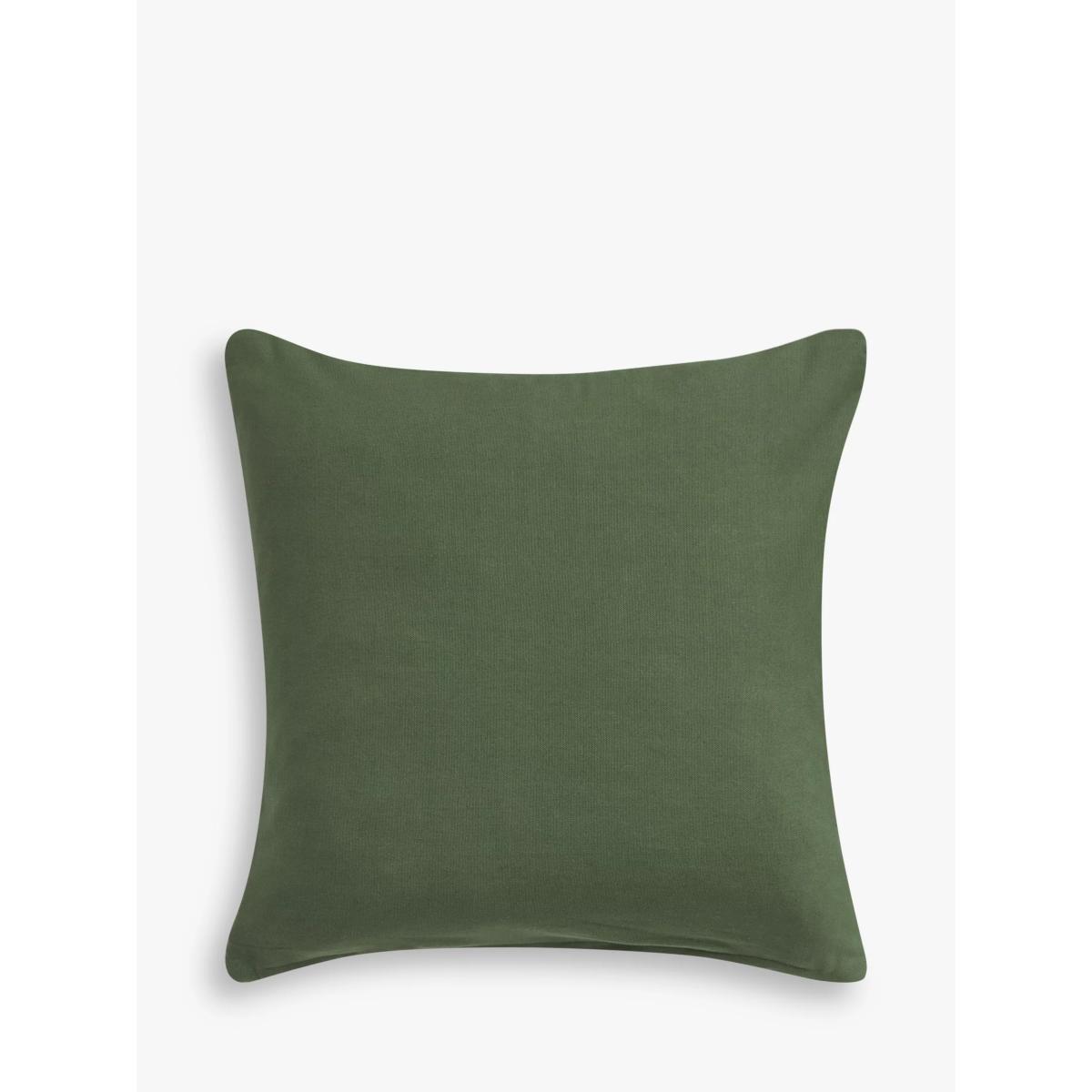 John Lewis Totemic Cushion, Green – image 2