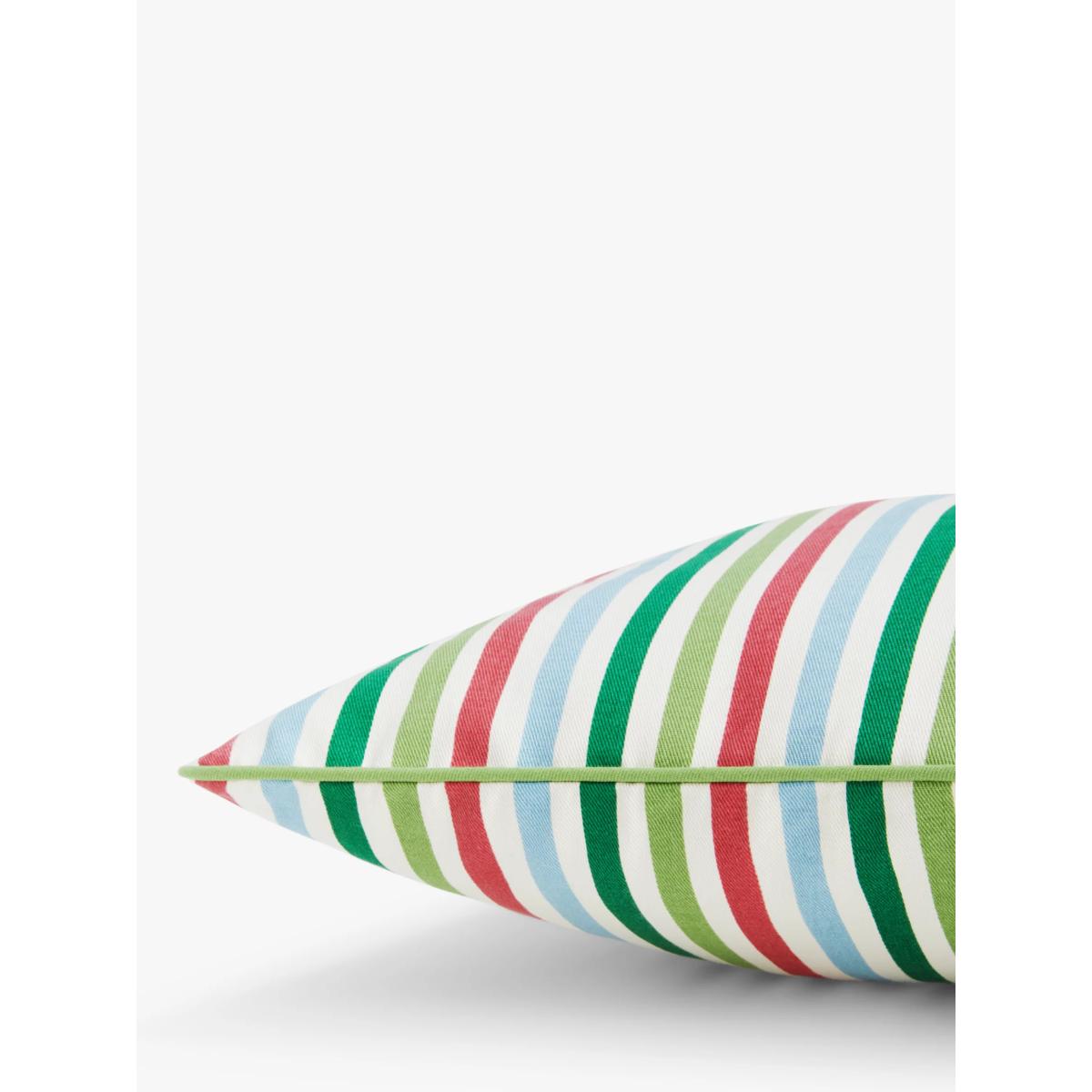John Lewis New Country Stripe Outdoor Cushion, Multi – image 3