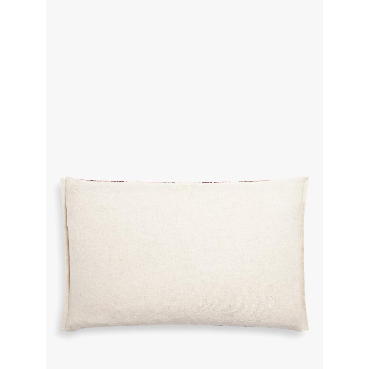 John Lewis Beatrix Cushion, Damson – image 2