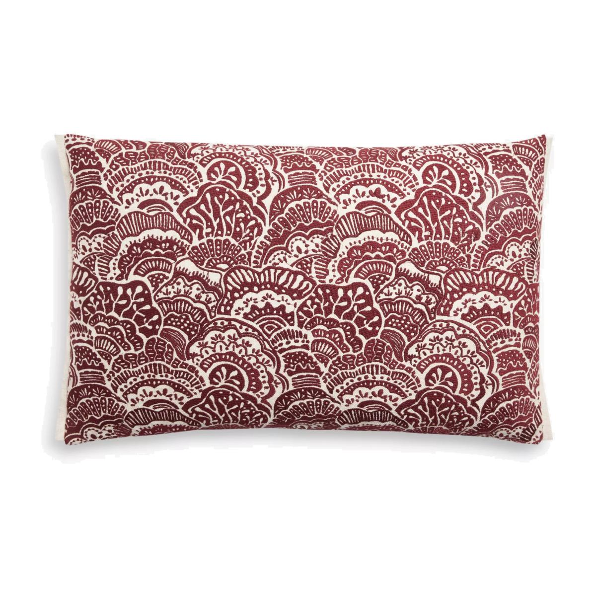 John Lewis Beatrix Cushion, Damson – image 1
