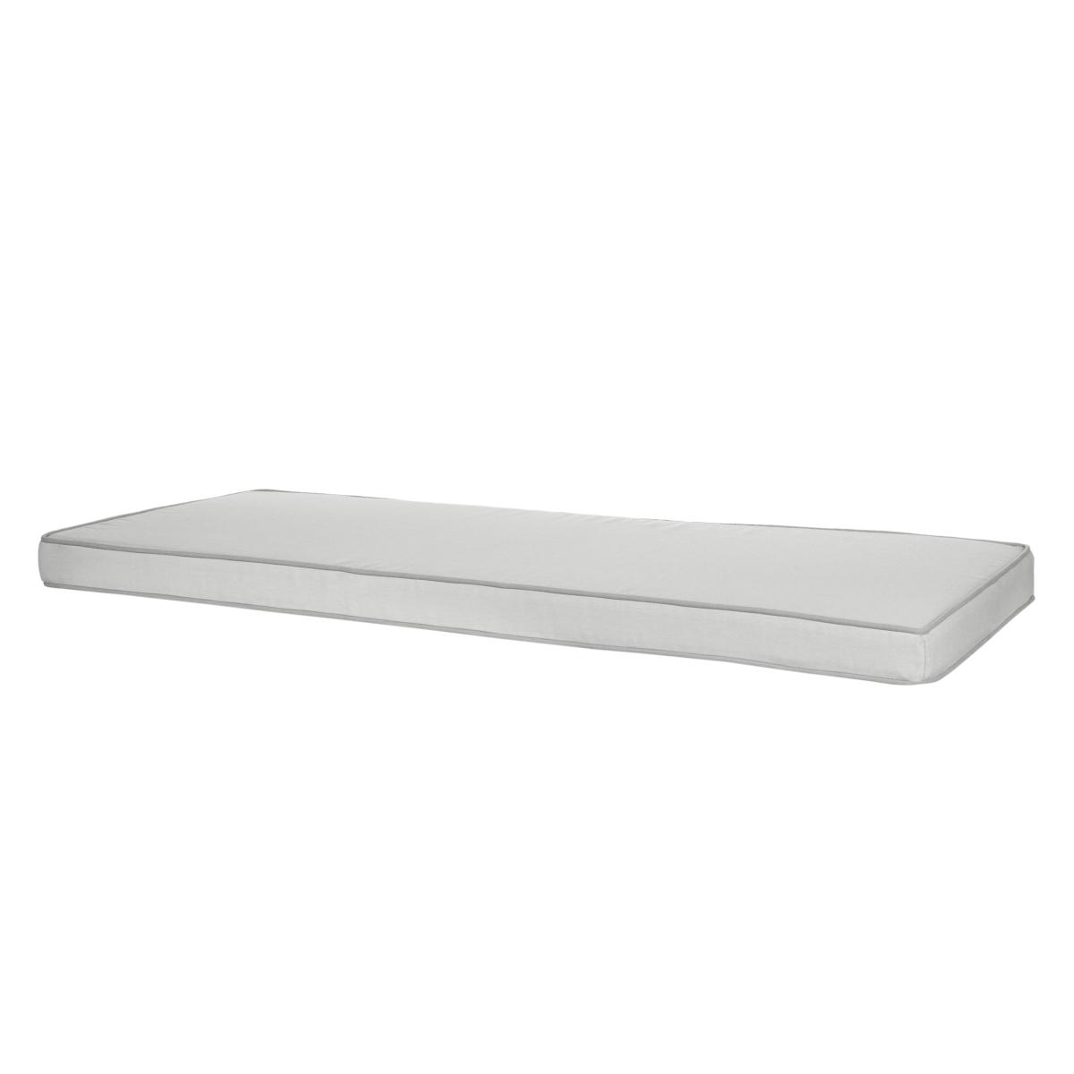 John Lewis & Partners Mix 'N' Match Plain Bench Pad, Grey – image 2