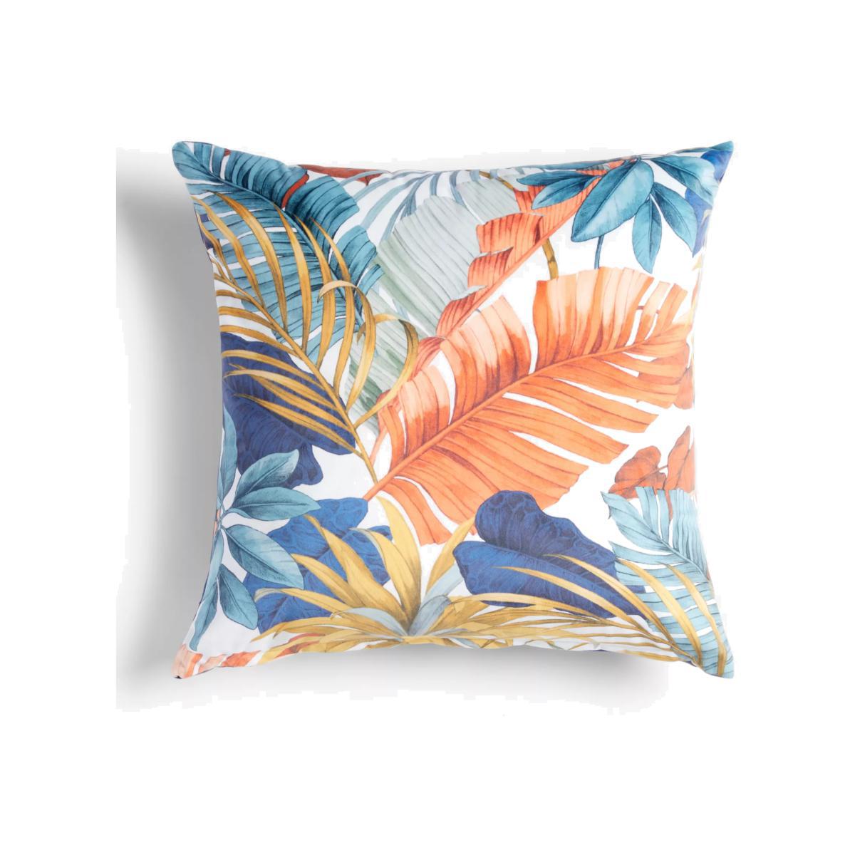 ANYDAY John Lewis & Partners Jungle Palm Cushion, Multi – image 1