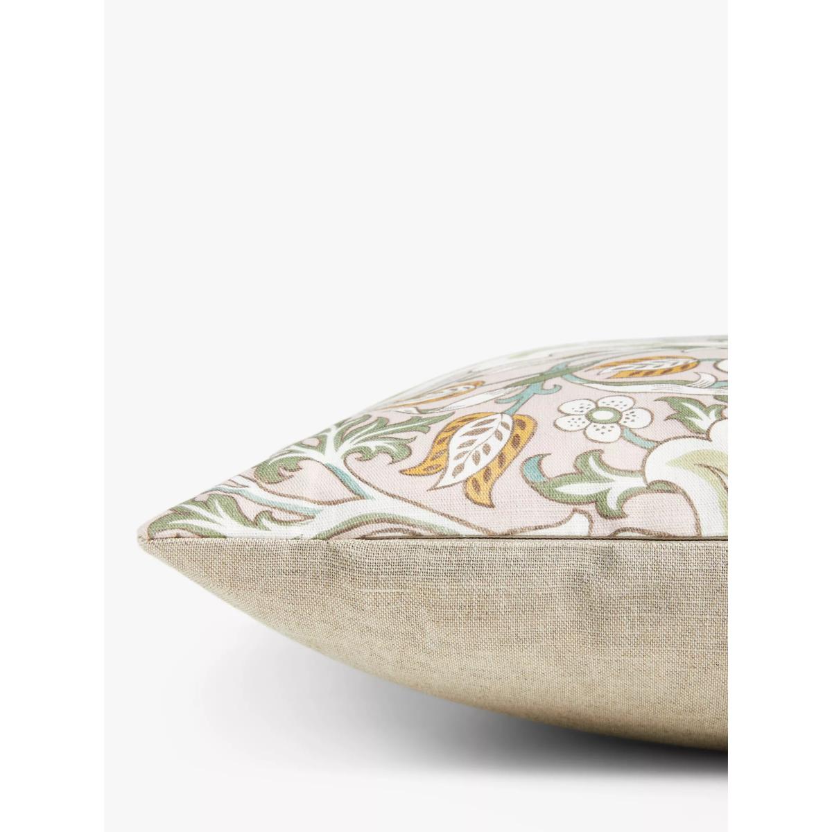 Morris & Co. Severne Cushion, Cochineal/Willow – image 3