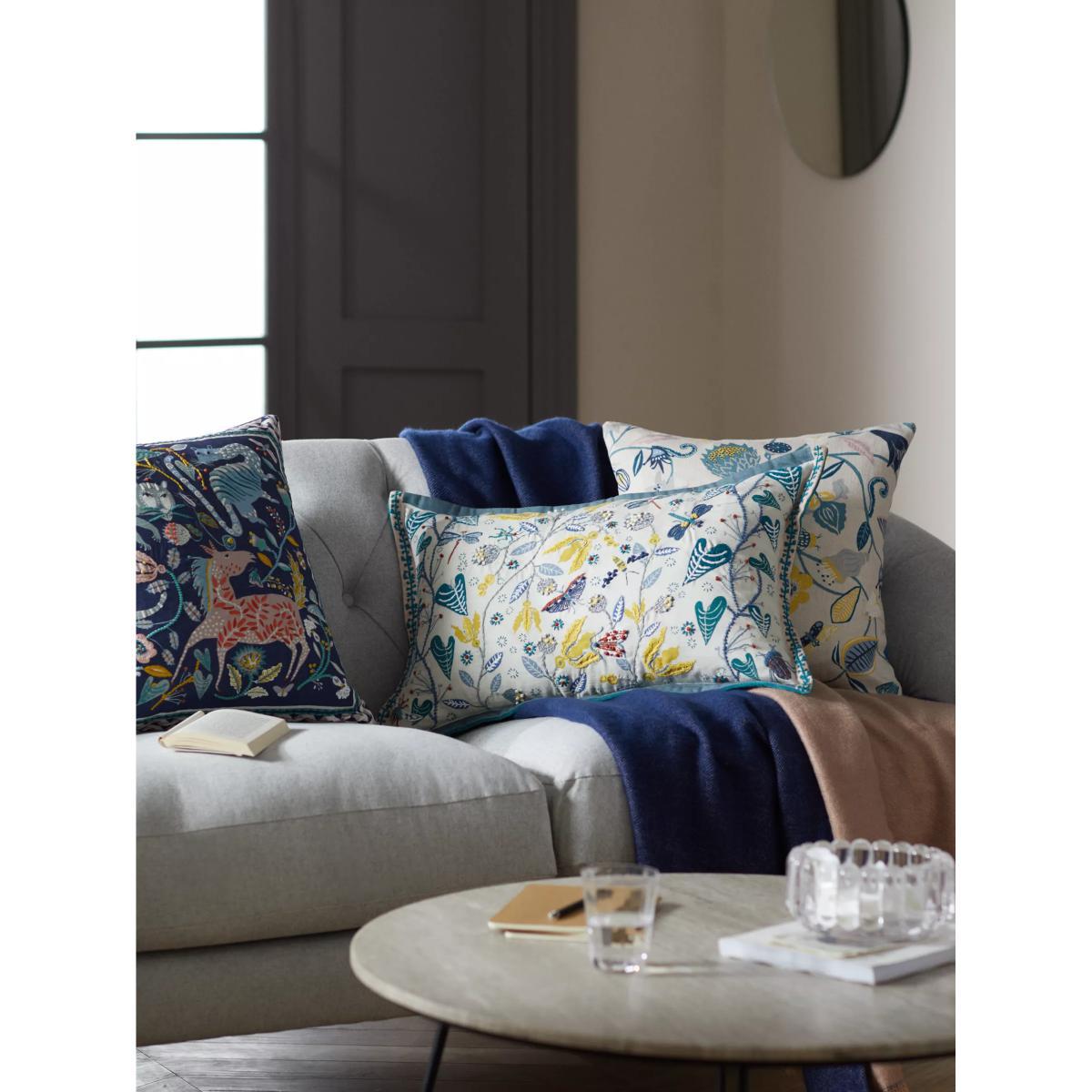 John Lewis & Partners Flora & Fauna Cushion – image 4