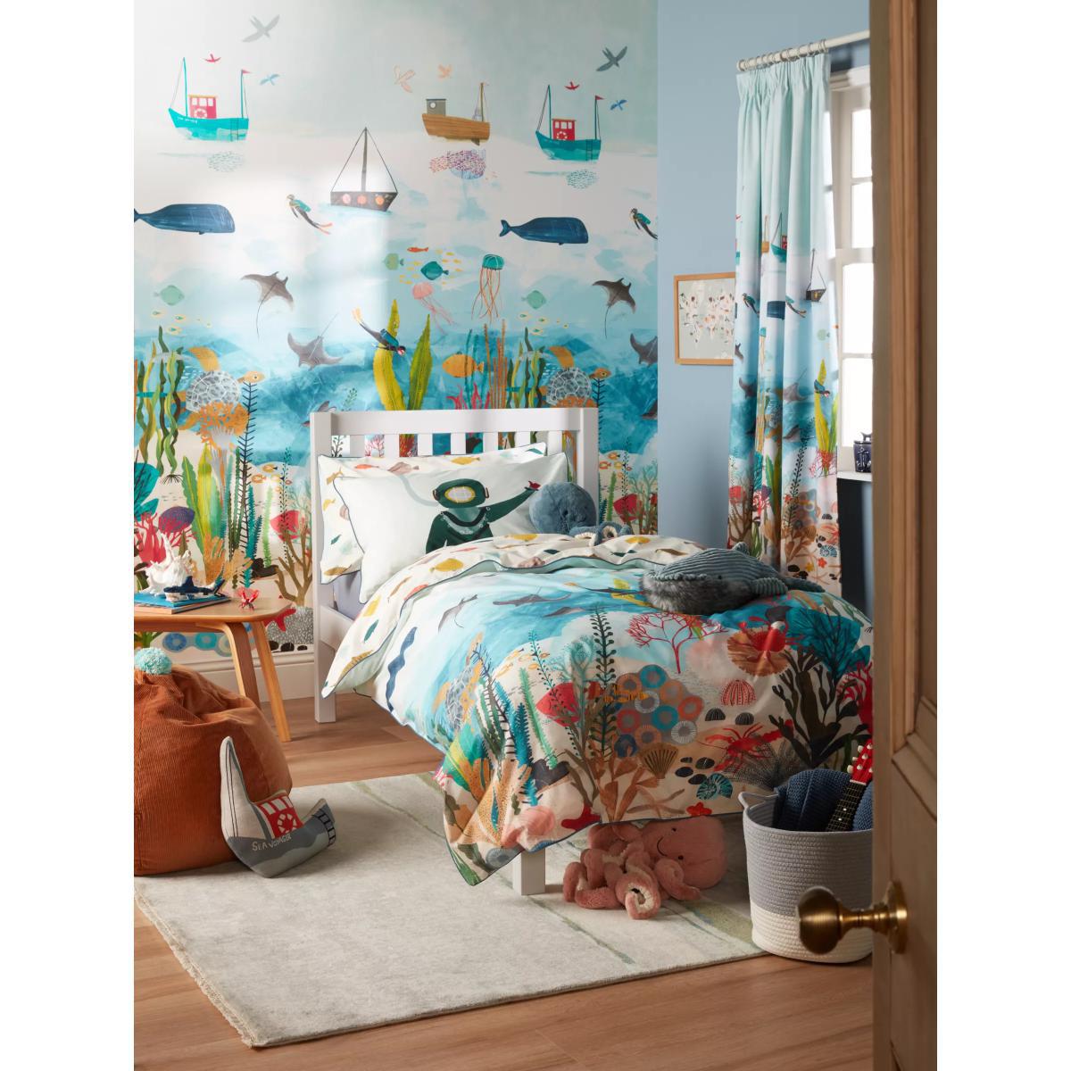 Harlequin Above and Below Boat Cushion, Multi – image 3