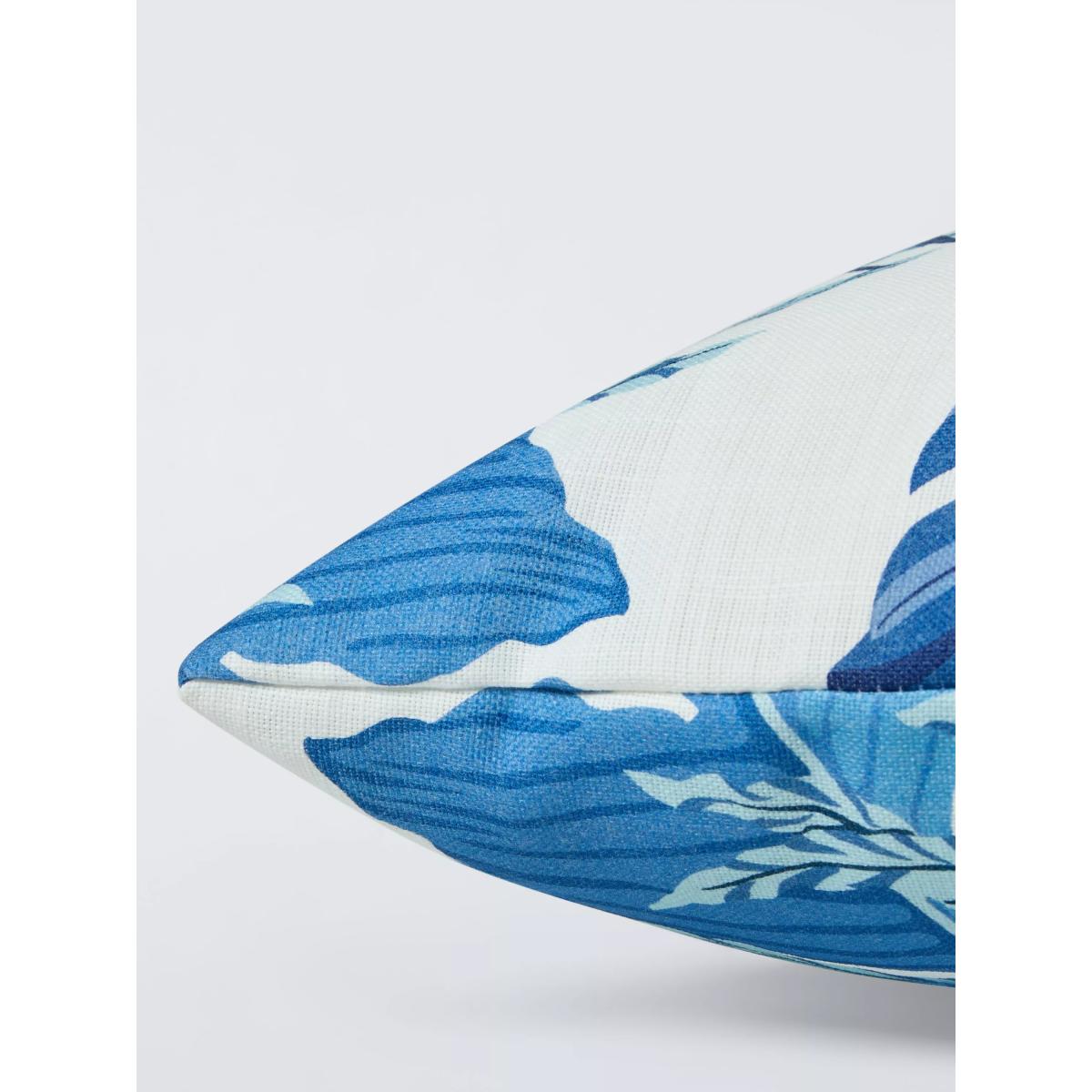 Sanderson Manila, Indoor/Outdoor Cushion, Blue – image 4