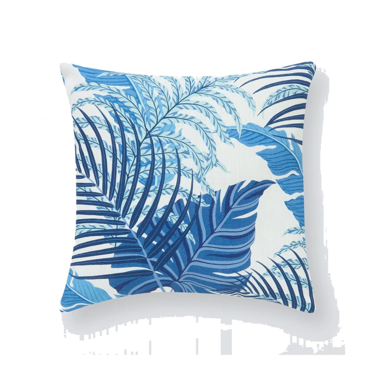 Sanderson Manila, Indoor/Outdoor Cushion, Blue – image 1